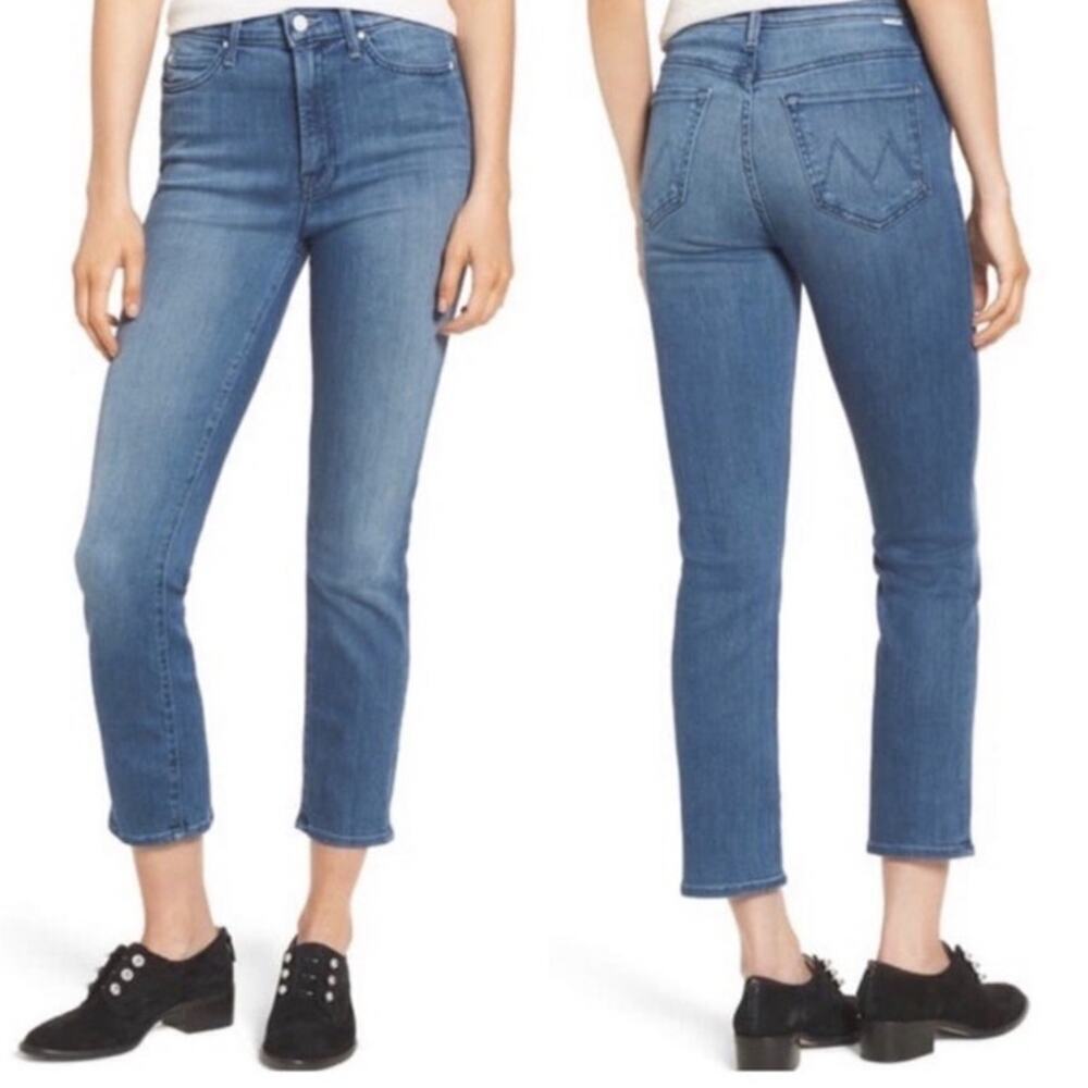 Mother High Waisted Rascal Ankle Jeans Size 31